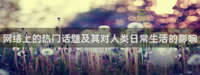 聚富宝袋：网络上的热门话题及其对人类日常生活的影响