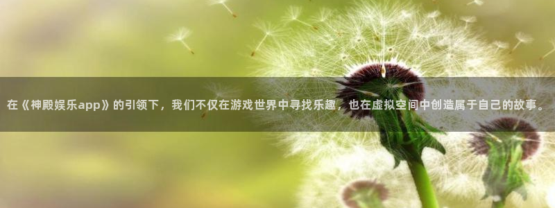工银聚富收益怎么查看：在《神殿娱乐app》的引领下，我们不仅在游戏世界中寻找乐趣，也在虚拟空间中创造属于自己的故事。